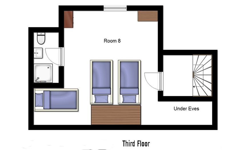 Chalet Les Rouses Les Deux-Alpes Floor Plan 2